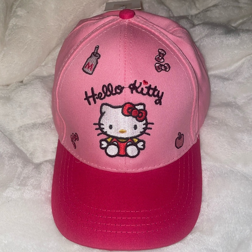 Pink Hello Kitty Cap